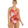 Nike Women's Amp Axis Modern Cut-Out One Piece Swimsuit