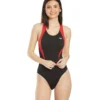 Women's Surf Splice Wave Back One Piece Swimsuit