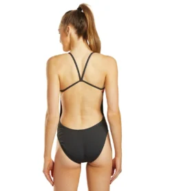 Nike Women's HydraStrong Space Highway Cut-Out Tank One Piece Swimsuit -Speede Trendy 5666682536104 universityred 3a