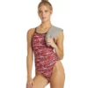Shark Thin Strap One Piece Swimsuit