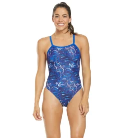Women's Torrent One Piece Swimsuit -Speede Trendy 5667237265576 blue 4a