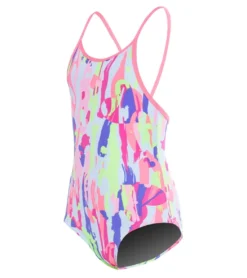 FUNKITA Toddler Girls' Heart Splatter One Piece Swimsuit