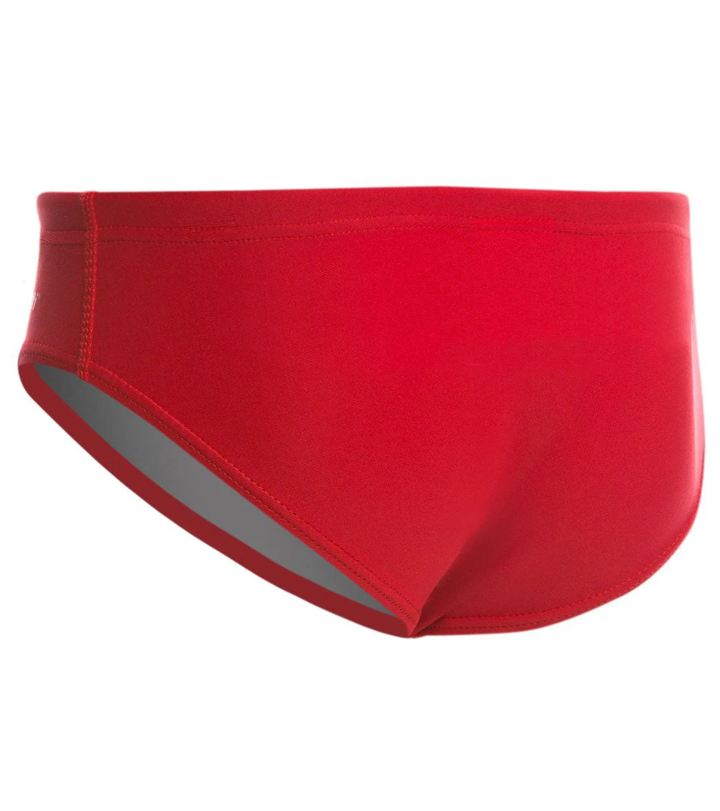 Solid Swim Brief Swimsuit Youth (22-28) 2 Solid Swim Brief Swimsuit Youth (22-28) - Image 2