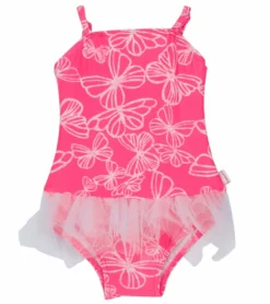 Seafolly Girls' Neon Pop Ballerina Tutu One Piece (6-24mos)