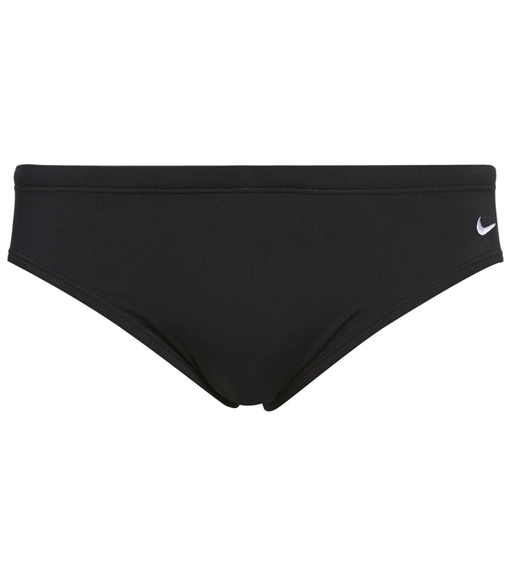 Nike Men's Solid Poly Brief Swimsuit 3 Nike Men's Solid Poly Brief Swimsuit - Image 3