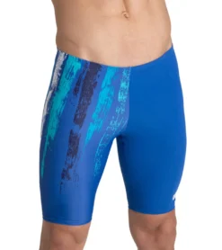 Arena Men's Team Painted Stripes Jammer Swimsuit