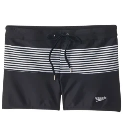 Speedo Men's Stripe Splice Square Leg Swimsuit