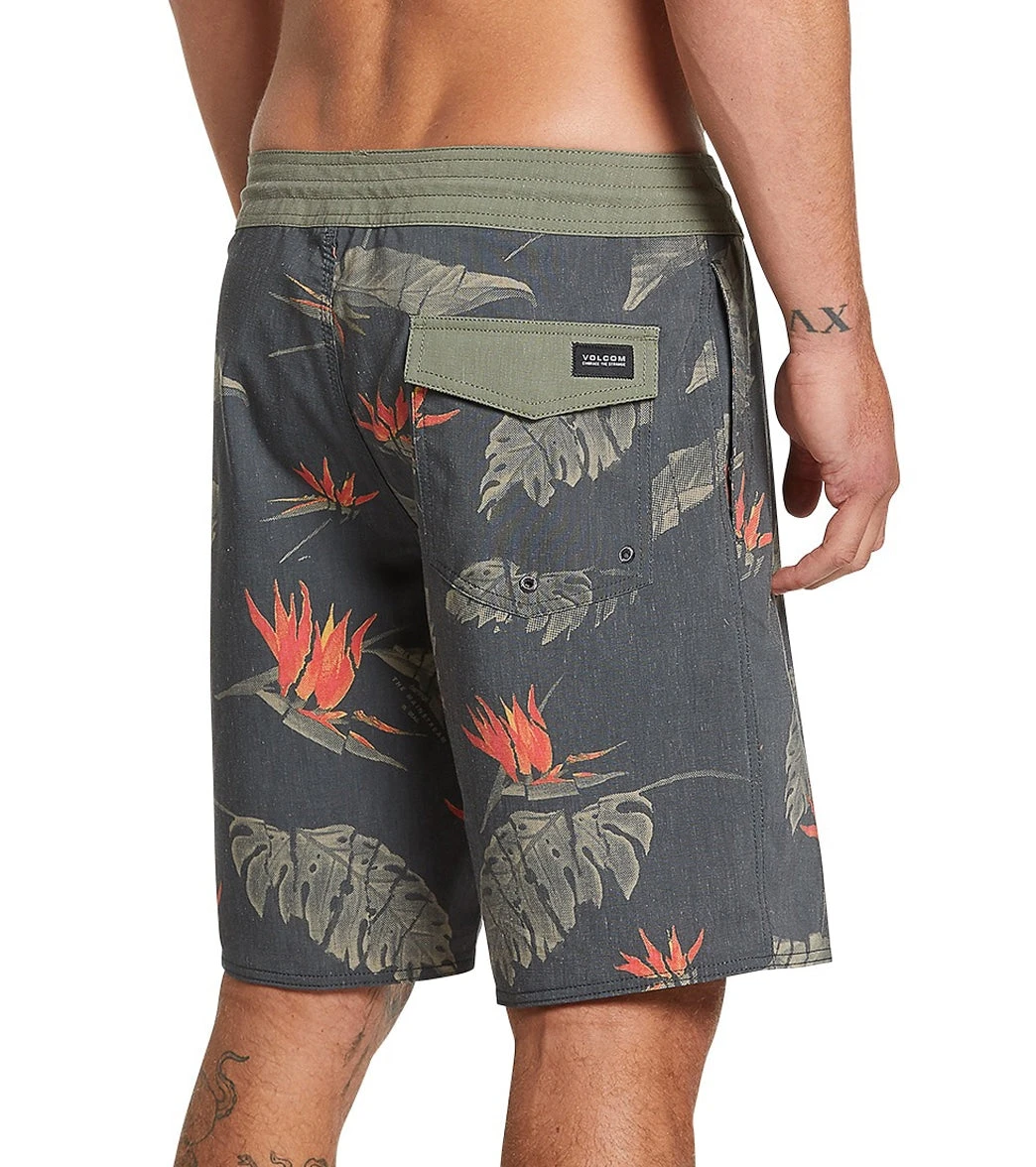Volcom Men's 19" Floral Erupter Stoney Boardshort 2 Volcom Men's 19" Floral Erupter Stoney Boardshort - Image 2