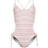 Splendid Girls' Cozy Stripe One Piece Swimsuit (Big Kid)
