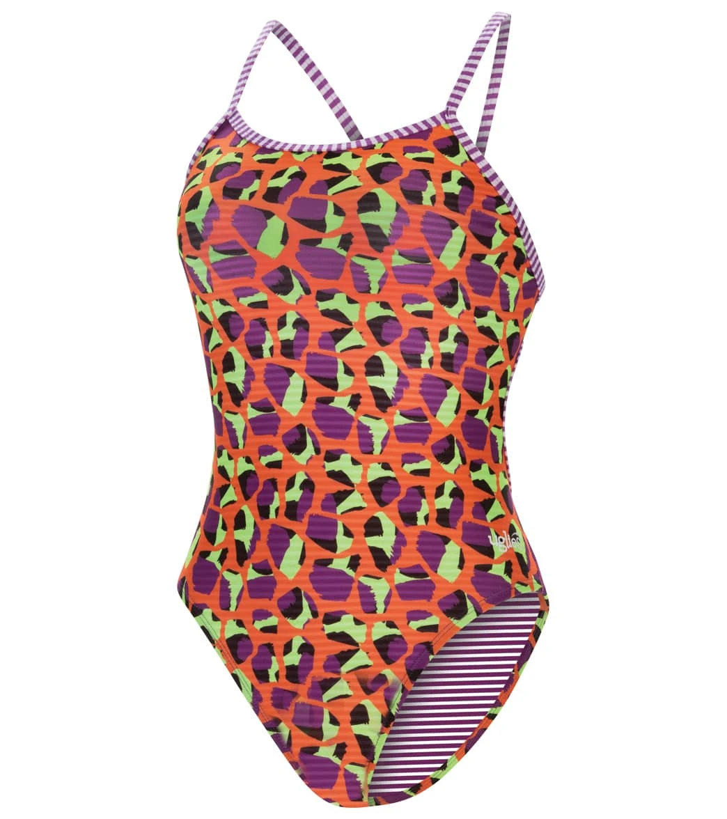 Uglies Women's String Back One Piece Swimsuit 3 Uglies Women's String Back One Piece Swimsuit - Image 3