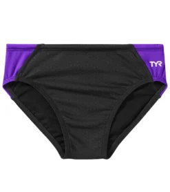 TYR Boys' Hexa Blade Racer Brief Swimsuit