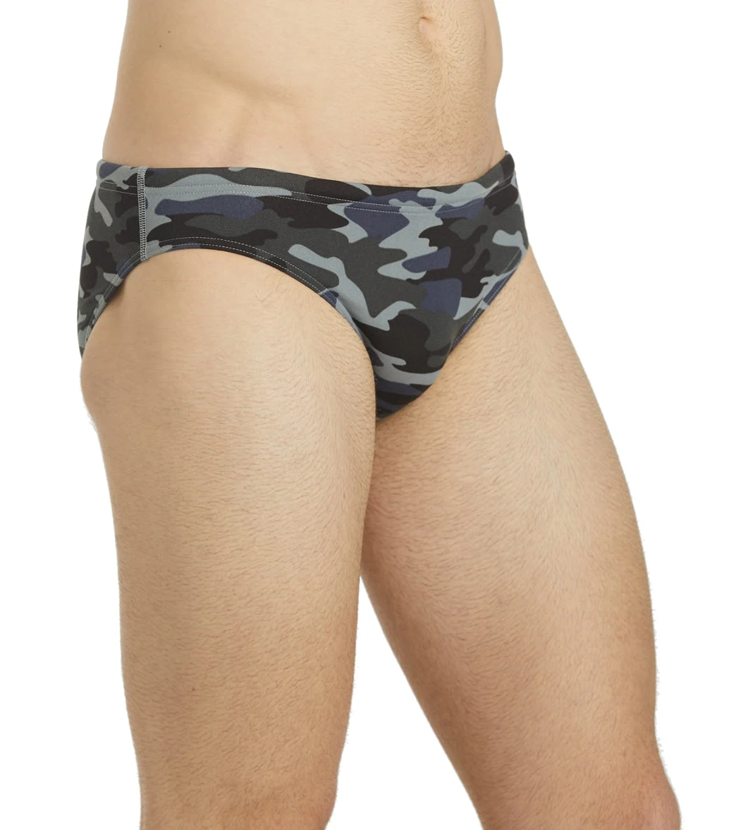 HydroLast Men's Camo Water Polo Brief 6 HydroLast Men's Camo Water Polo Brief - Image 6