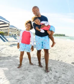 Men's Maritime Fliers Swim Trunks -Speede Trendy 6747465023656 blue 3a