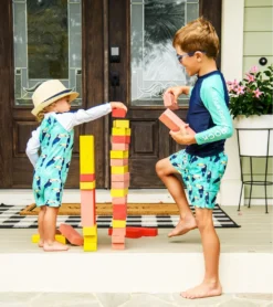 Boys' Toucan Talk Volley Swim Trunk (Toddler, Little Kid, Big Kid) -Speede Trendy 6747579351208 blue 3a