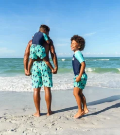 Boys' Toucan Talk Volley Swim Trunk (Toddler, Little Kid, Big Kid) -Speede Trendy 6747579351208 blue 4a