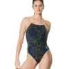 Speedo Women's Galactic Highway One Back One Piece Swimsuit