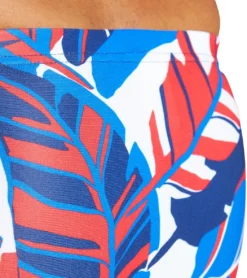 Arena Men's Tropicals Brief Swimsuit -Speede Trendy 6813962731688 navyredmulti 4a