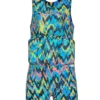 Boy's Neon Multi Chevron Floatation Swimsuit