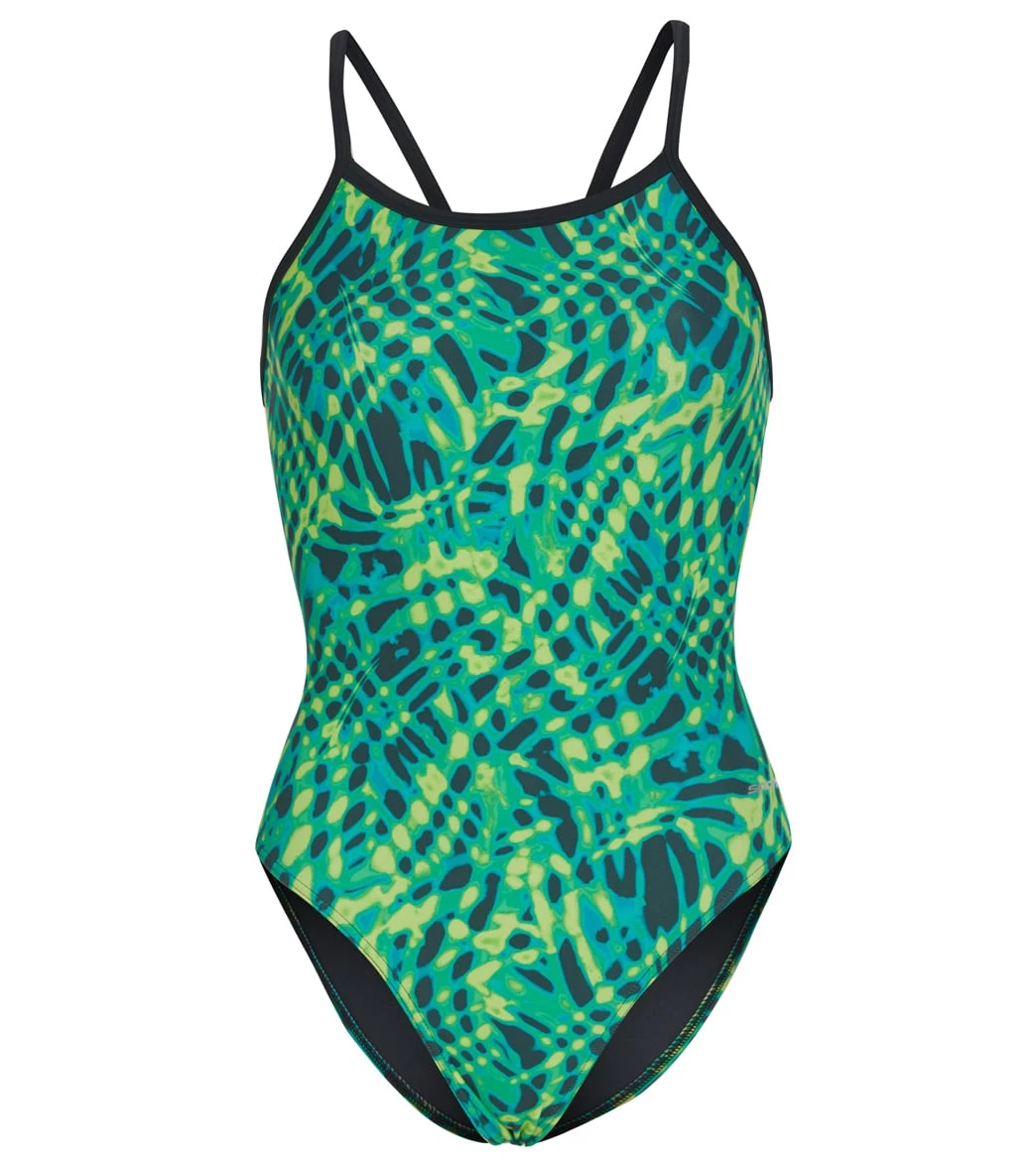 Serene Thin Strap One Piece Swimsuit Youth (22-28) 1 Serene Thin Strap One Piece Swimsuit Youth (22-28)