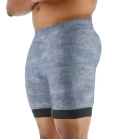 TYR Men's Sandblasted Jammer Swimsuit -Speede Trendy 7006005493928 grey 5a