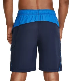 Speedo Active Men's 20'' Marina Sport Swim Trunks -Speede Trendy 7008193937576 peacoatpalaceblue 3a