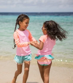 Girls' Sunset Stripe SS Ruffle Set (Baby, Toddler, Little Kid) -Speede Trendy 7217017716904 multi 3a