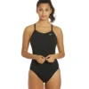 Nike Women's HydraStrong Solid Poly Racer Back One Piece Swimsuit