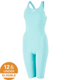 Speedo Women's Vanquisher Kneeskin Tech Suit Swimsuit -Speede Trendy 7300840652968 blueice 5a