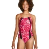 Speedo Women's Printed Flip Back One Piece Swimsuit
