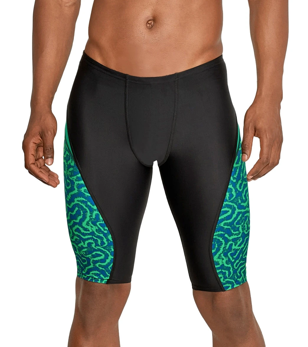 Speedo Men's Race Maze Jammer Swimsuit 1 Speedo Men's Race Maze Jammer Swimsuit