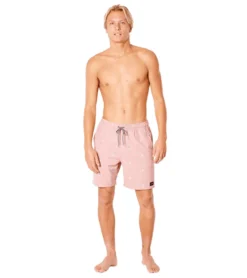 Rip Curl Men's Luau Volley Short -Speede Trendy 7319694966952 washedpeach 4a