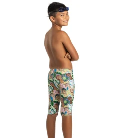 Sporti X Mat Chavez Limited Edition Chlorine Machines Jammer Swimsuit Youth (22-28) -Speede Trendy 7355393114280 multi 3a