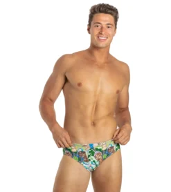 Sporti X Mat Chavez Limited Edition Chlorine Machines Brief Swimsuit -Speede Trendy 7355393343656 multi 5a