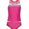 Speedo Girls' Solid Horizontal Splice Tankini Set (Big Kid)