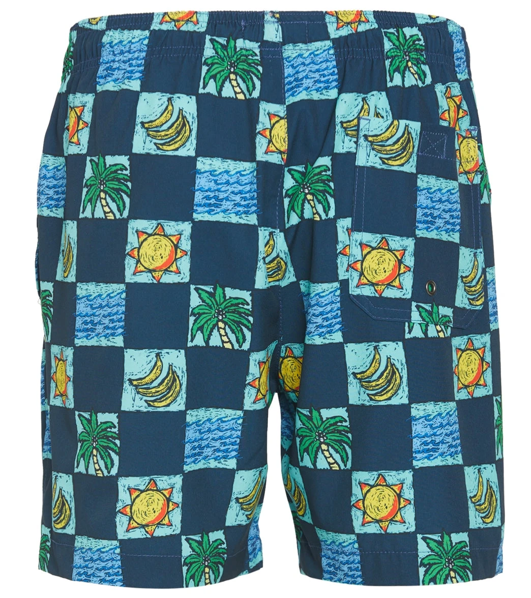 Men's Bongo Tree Swim Trunks 2 Men's Bongo Tree Swim Trunks - Image 2