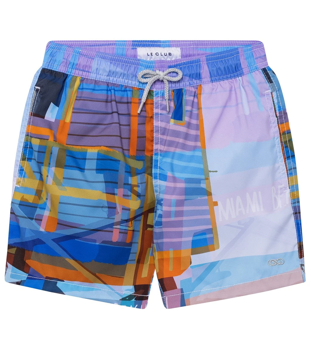 Boys' Miami Beach Tower 2 Swim Trunks (Toddler, Little Kid, Big Kid) 1 Boys' Miami Beach Tower 2 Swim Trunks (Toddler, Little Kid, Big Kid)