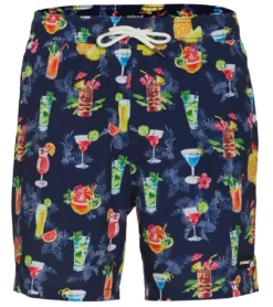 Men's 17" Fiesta Printed Swim Trunks