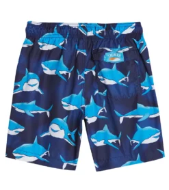 Boys' Shark 2-Pack Swim Trunks (Big Kid) -Speede Trendy 7472291840168 spaceblue 2a
