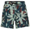 Men's Palm Print Swim Trunks