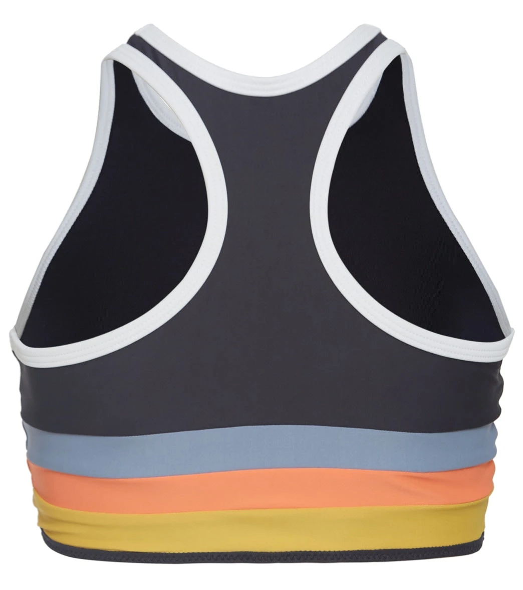 Rip Curl Girls' Melting Waves Crop Bikini Top (Big Kid) 2 Rip Curl Girls' Melting Waves Crop Bikini Top (Big Kid) - Image 2