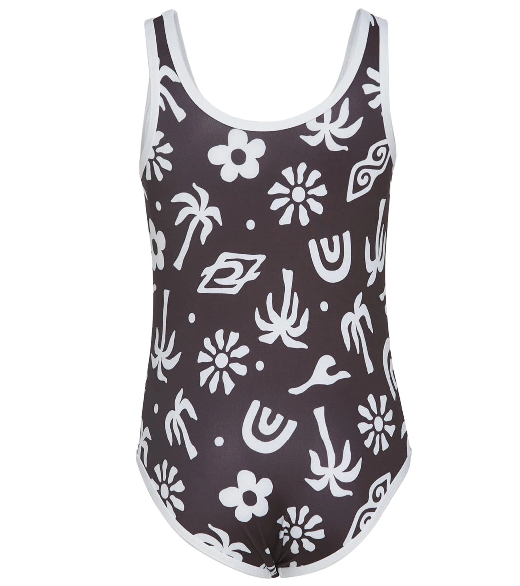 Rip Curl Girls' Low Tide One Piece Swimsuit (Toddler, Little Kid) 2 Rip Curl Girls' Low Tide One Piece Swimsuit (Toddler, Little Kid) - Image 2