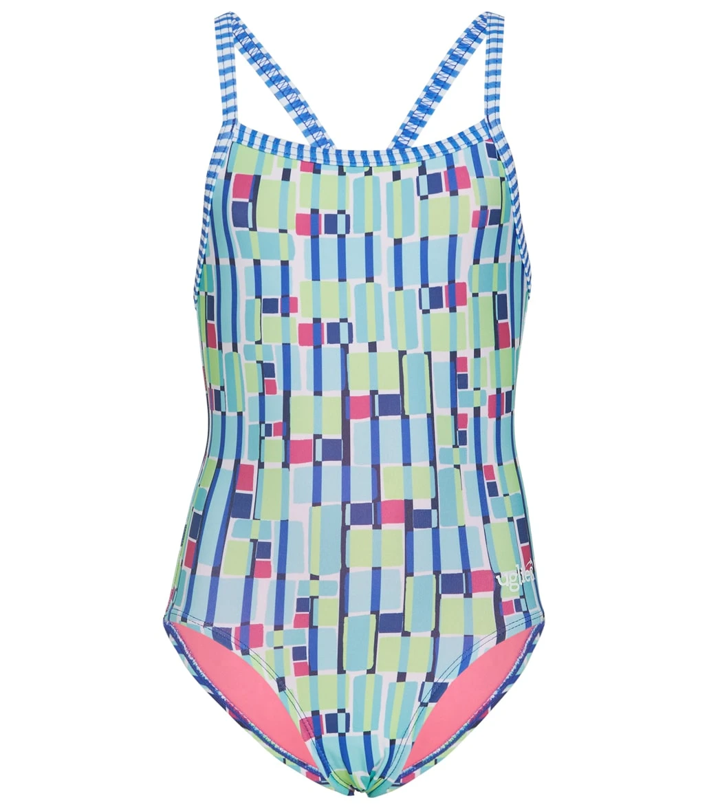 Girls' Uptown One Piece Swimsuit (Big Kid) 1 Girls' Uptown One Piece Swimsuit (Big Kid)