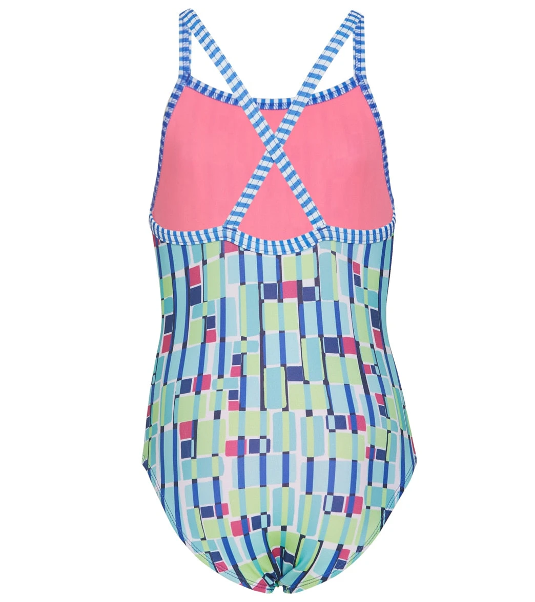 Girls' Uptown One Piece Swimsuit (Big Kid) 2 Girls' Uptown One Piece Swimsuit (Big Kid) - Image 2
