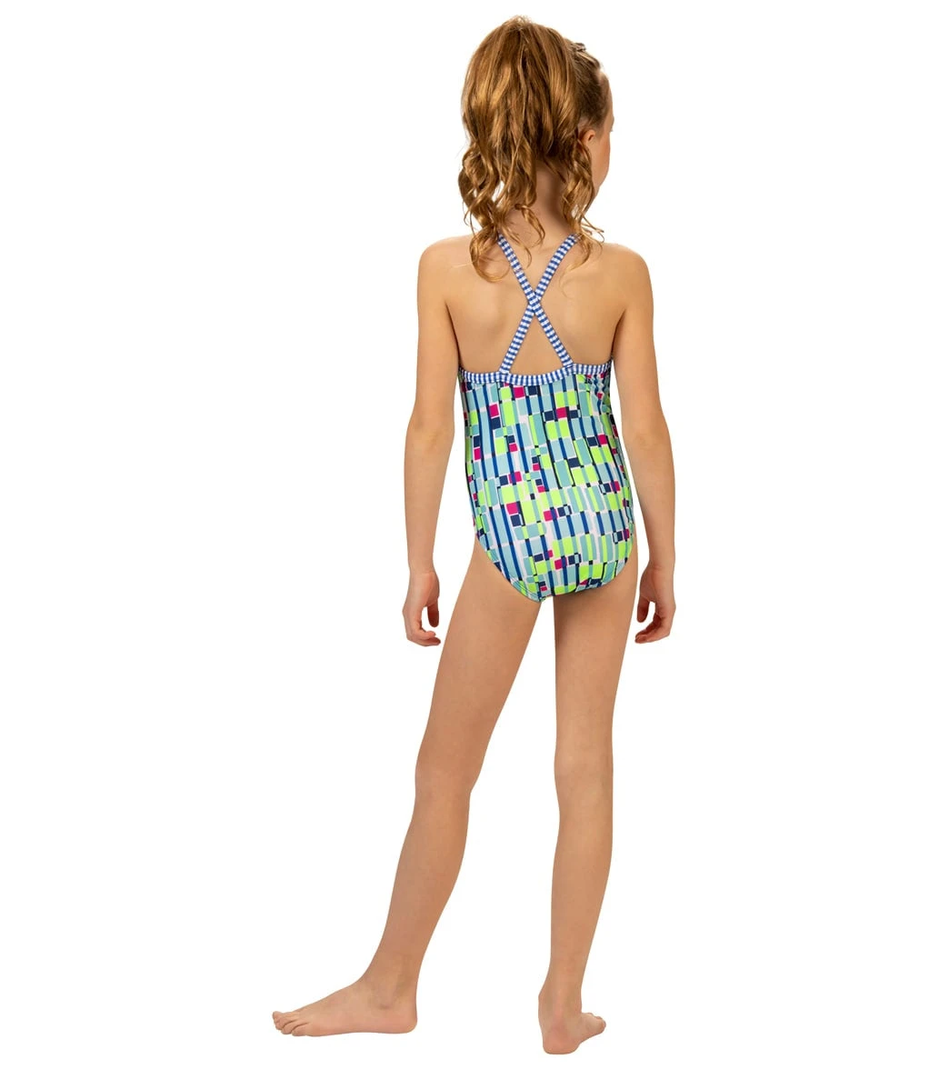 Girls' Uptown One Piece Swimsuit (Big Kid) 4 Girls' Uptown One Piece Swimsuit (Big Kid) - Image 4