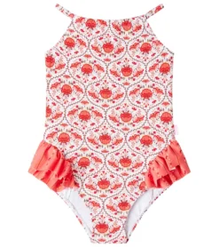 Seafolly Girls' Prague Halter Neck One Piece Swimsuit (Baby, Toddler, Little Kid)