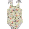 Seafolly Girls' Coast To Coast Reversible One Piece Swimsuit (Baby, Toddler, Little Kid)