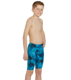 Fractalicious Jammer Swimsuit Youth (22 - 28) -Speede Trendy 7595556634792 blue 3a