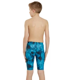 Fractalicious Jammer Swimsuit Youth (22 - 28) -Speede Trendy 7595556634792 blue 4a