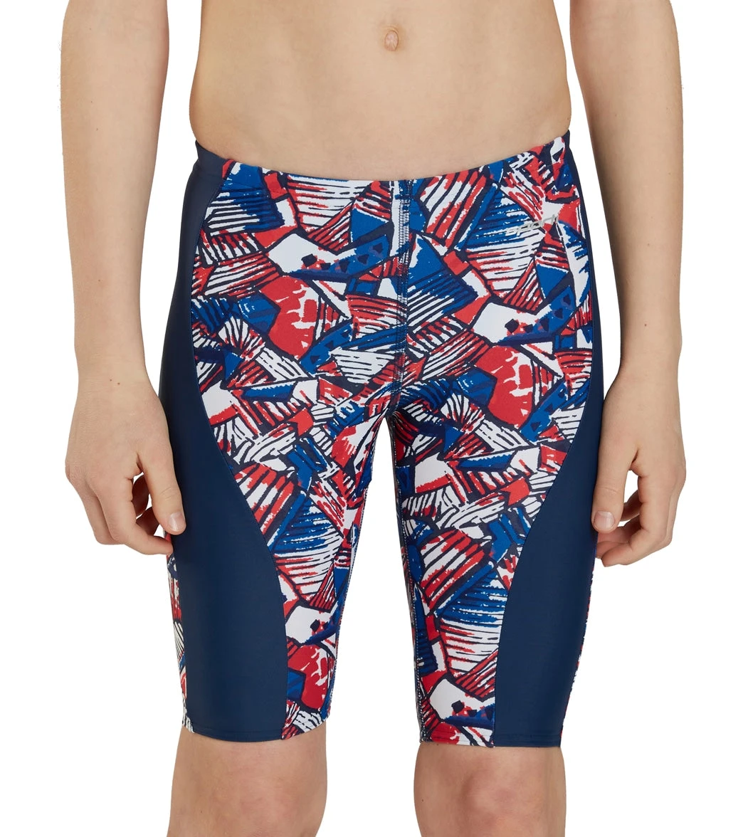 Tribal Graffiti Splice Jammer Swimsuit Youth (22 - 28) 5 Tribal Graffiti Splice Jammer Swimsuit Youth (22 - 28) - Image 5