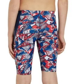 Tribal Graffiti Splice Jammer Swimsuit Youth (22 - 28) 11 Tribal Graffiti Splice Jammer Swimsuit Youth (22 - 28) -Speede Trendy 7595582226600 redwhiteblue 6a